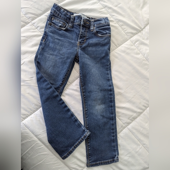 Boys Size 4T Denim Blue Jeans - Picture 6 of 8